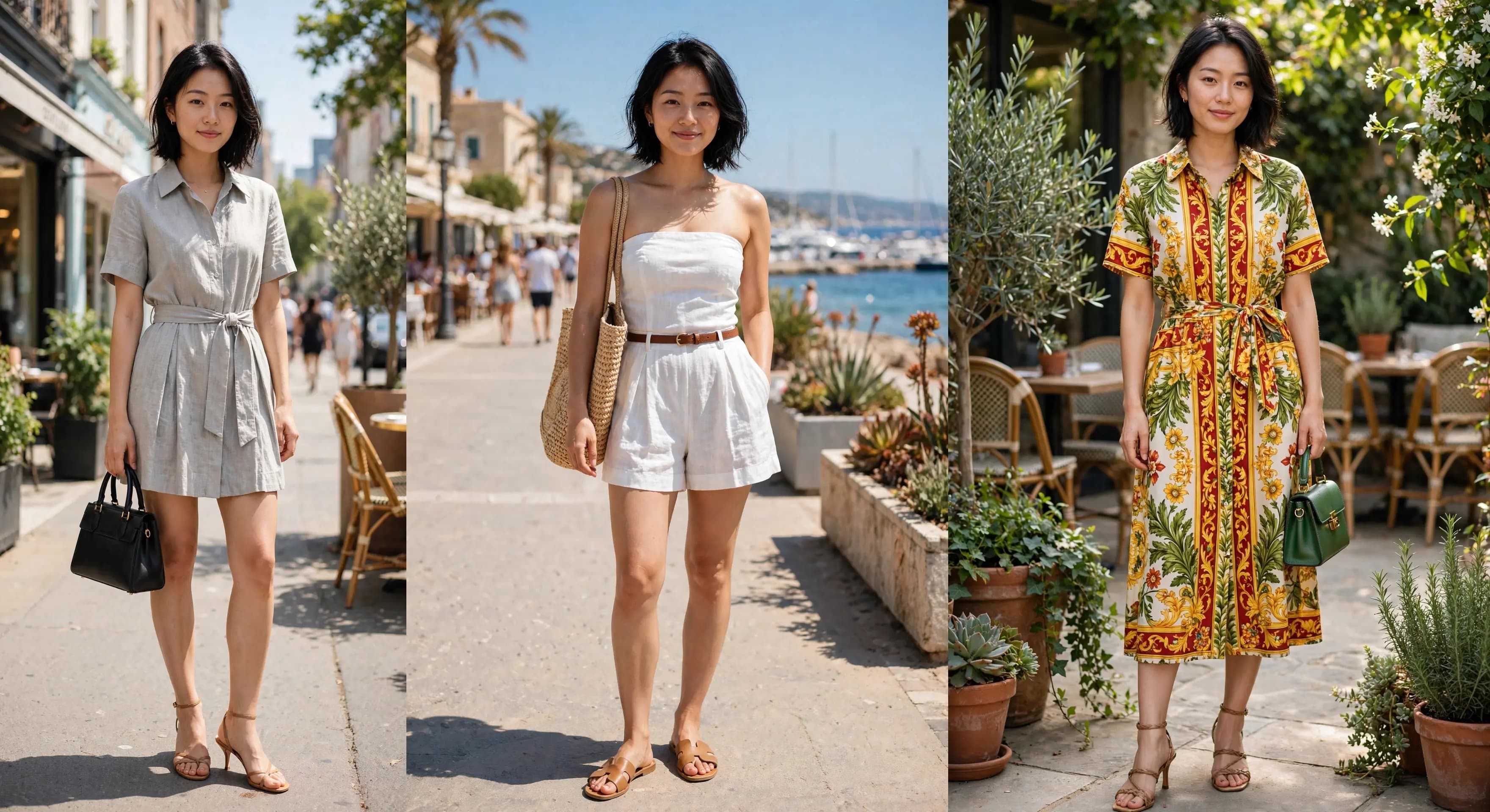 Official Muse Image multi-reference fashion composition example.